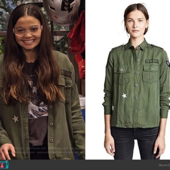 Rails Loren Shirt Jacket in Military Olive Sz XS - Picture 3 of 12